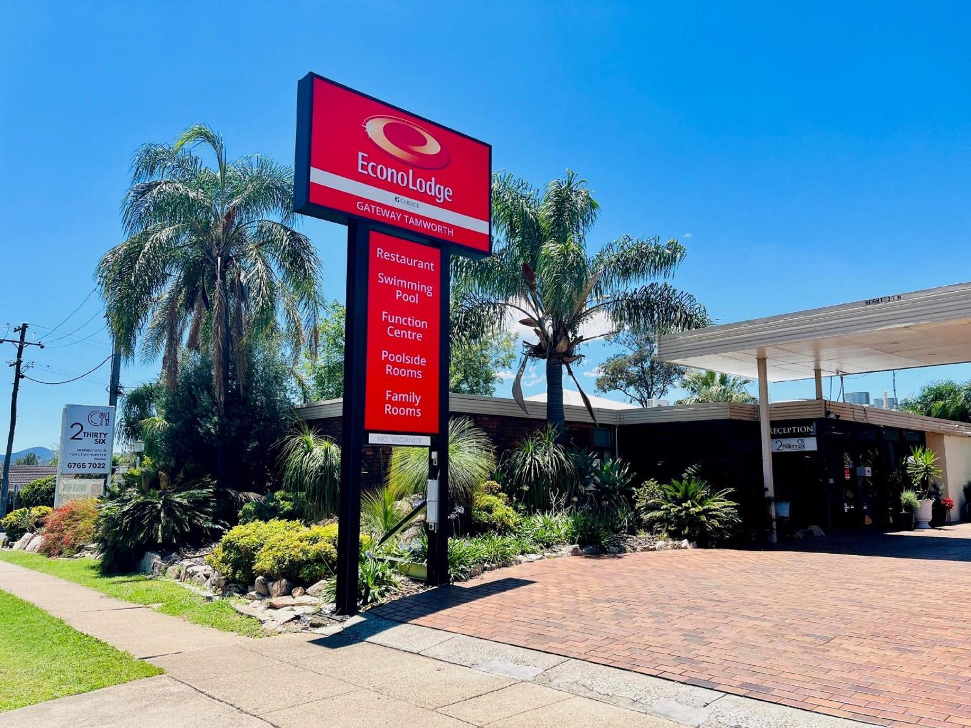 Econo Lodge Gateway Tamworth Eksteriør billede
